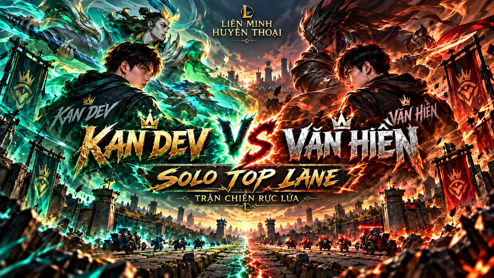 🔥 KAN DEV vs VĂN HIỀN: Đại Chiến TOP LANE – Ai Sẽ Là Kẻ Thống Trị Đường Trên?